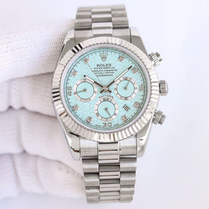 Daytona-Blue & White with Net Dial