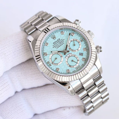 Daytona-Blue & White with Net Dial
