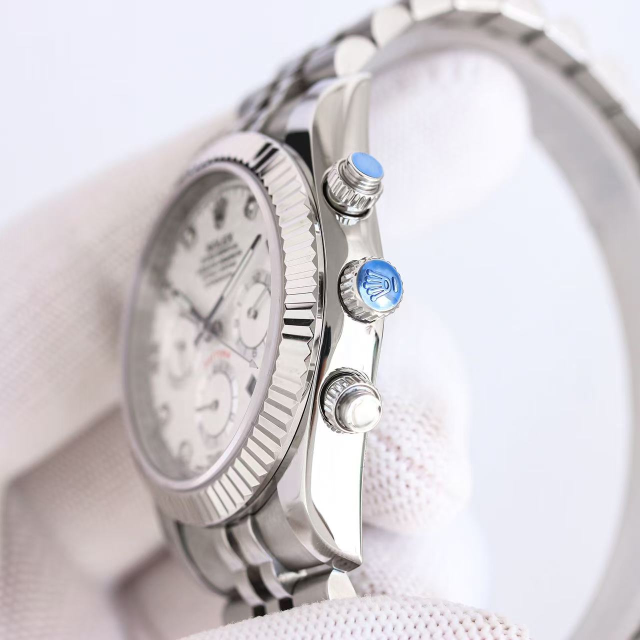Daytona-Blue & White with Net Dial