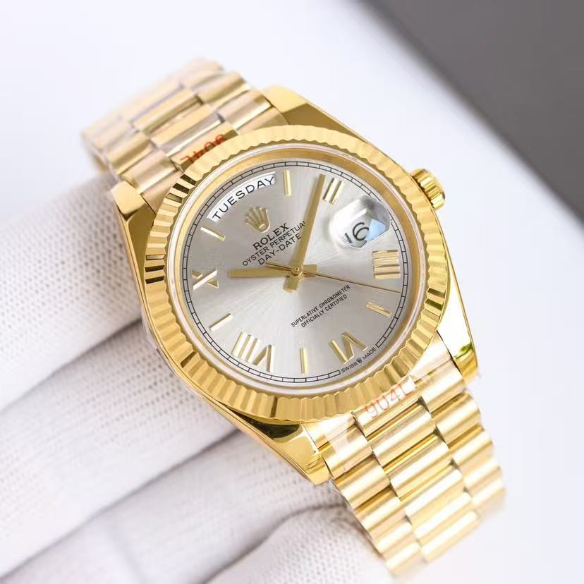 Day-Date-5 Colors with Roman Numeral Dial