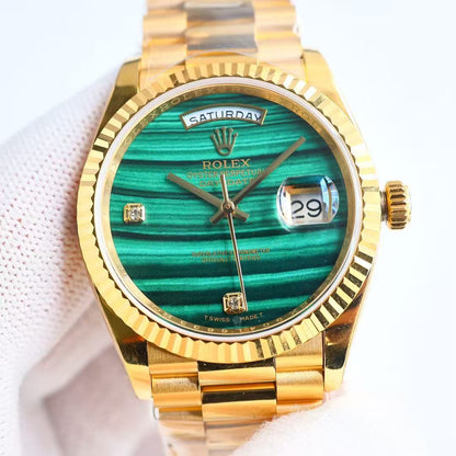 Day-Date-Pure Color Dial Plate in 3 Colors