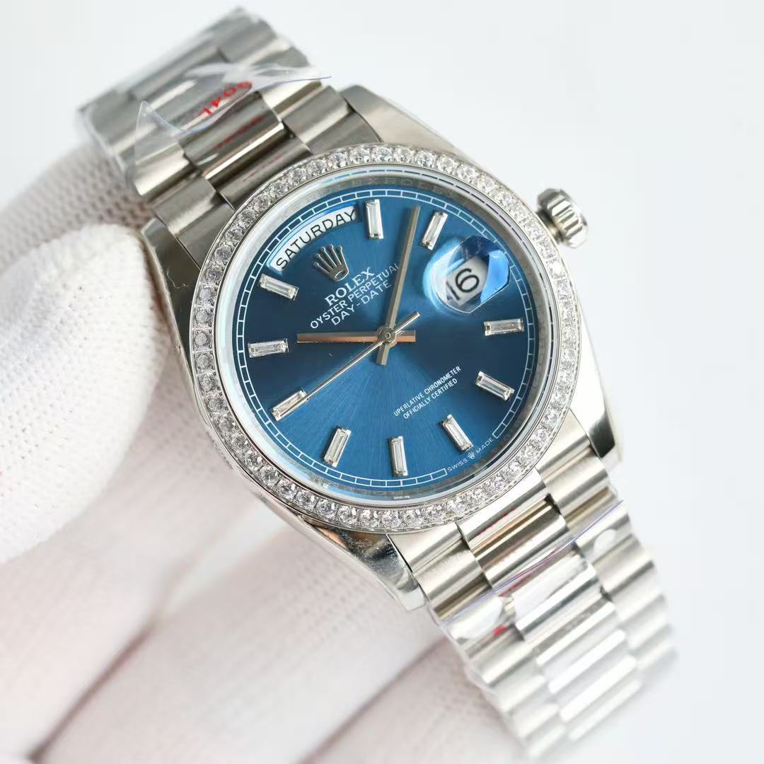 Day-Date with Diamond on Bezel in 7 Colors