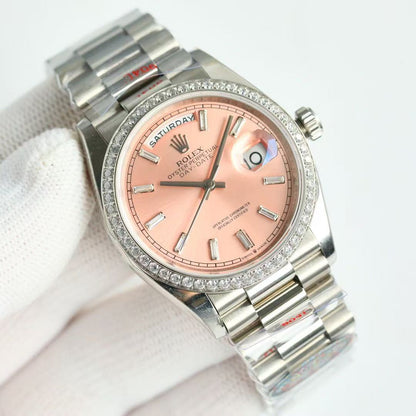 Day-Date with Diamond on Bezel in 7 Colors