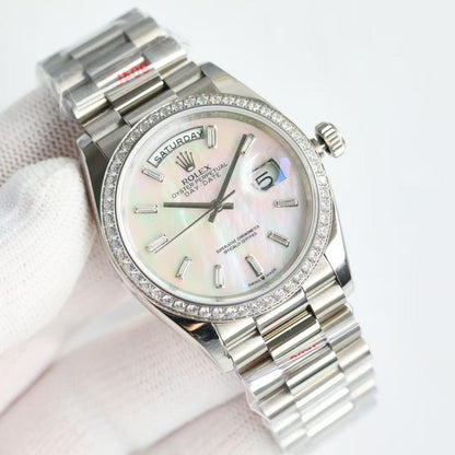Day-Date with Diamond on Bezel in 7 Colors