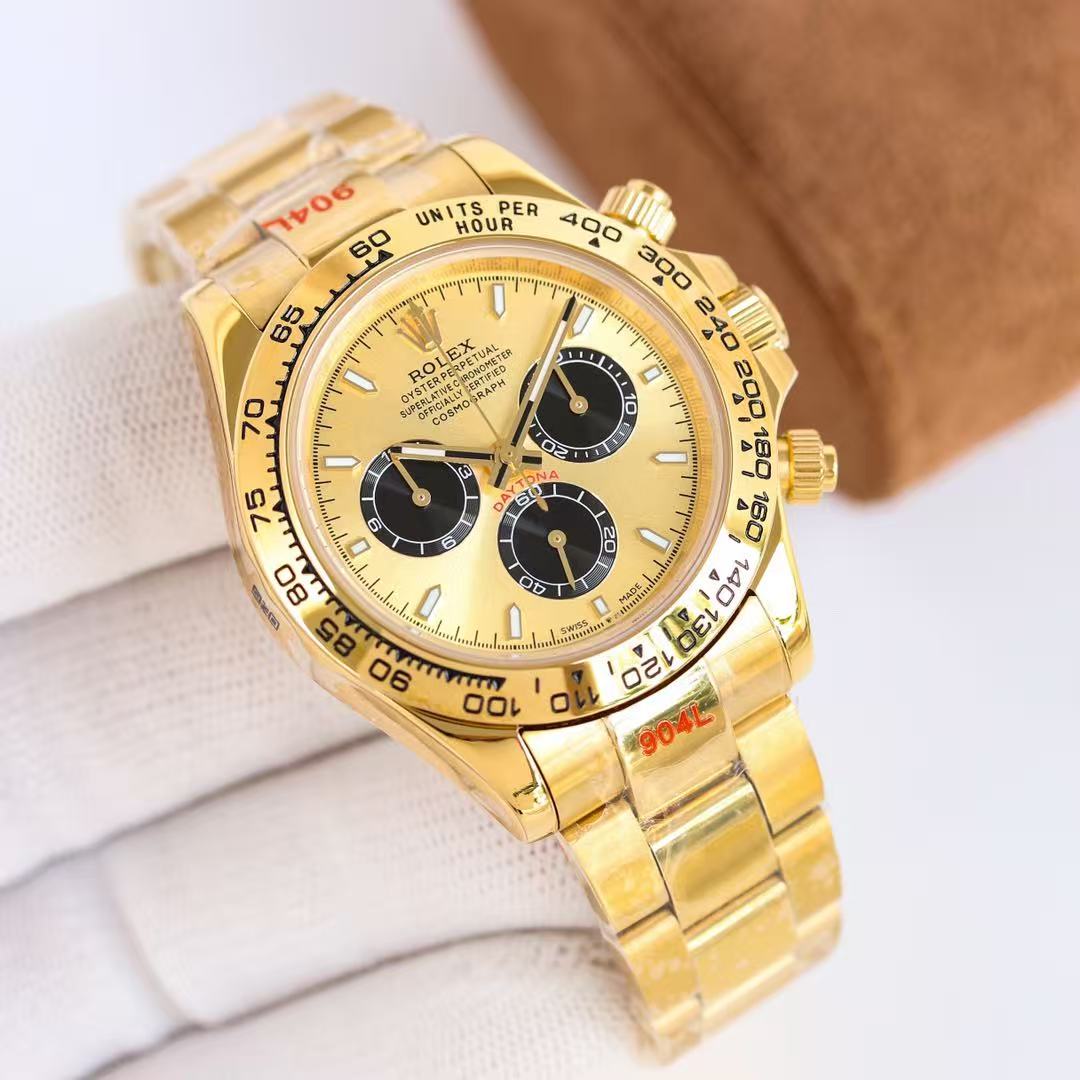 Daytona-Black & Gold in 3 Styles