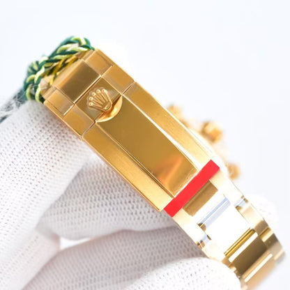 Daytona-Rainbow Bezel in 4 Gold Styles