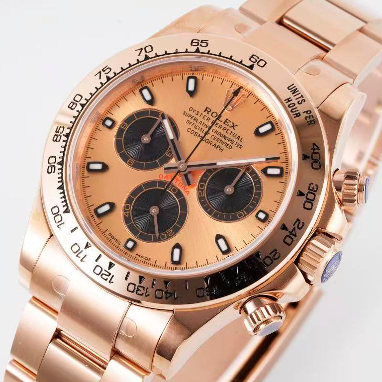 Daytona-Rosegold in 3 Colors Dial Plate