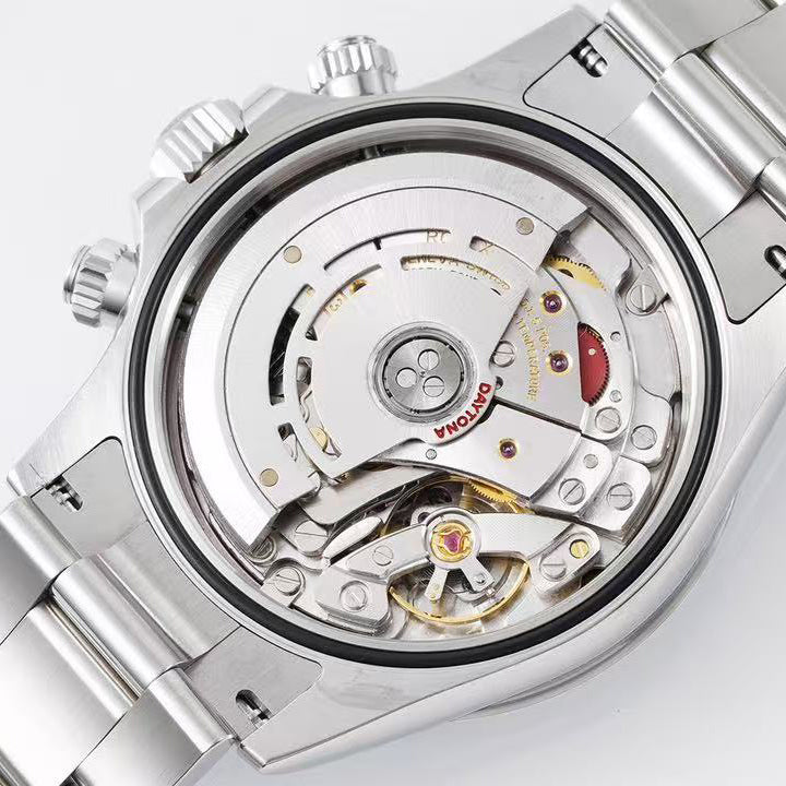 Daytona-White with Silver Bezel in 2 Styles