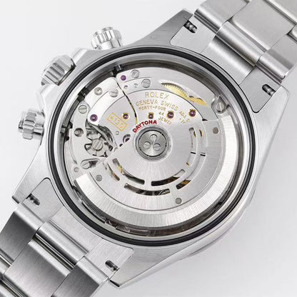 Daytona-White with Silver Bezel in 2 Styles