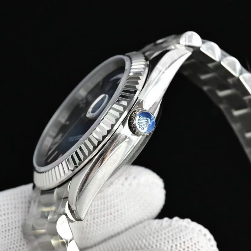 Day-Date-Deepblue with Roman Numeral Dial