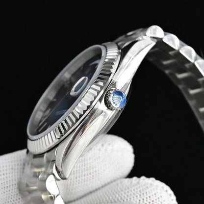 Day-Date-Deepblue with Roman Numeral Dial