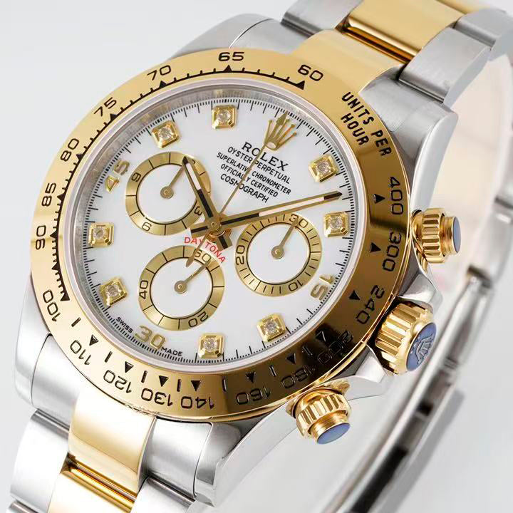 Daytona-King Gold with 2 Tones Strap